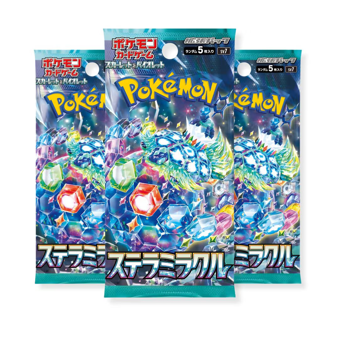 Pokémon Stellar Miracle Booster Box SV7