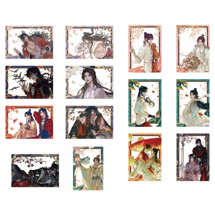Heaven Official’s Blessing gjennomsiktige akrylkort Manhua Clear Shadows Series