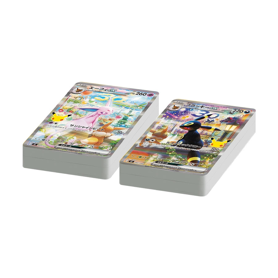 Pokémon 30th Celebration Premium Deck Set Espeon & Umbreon