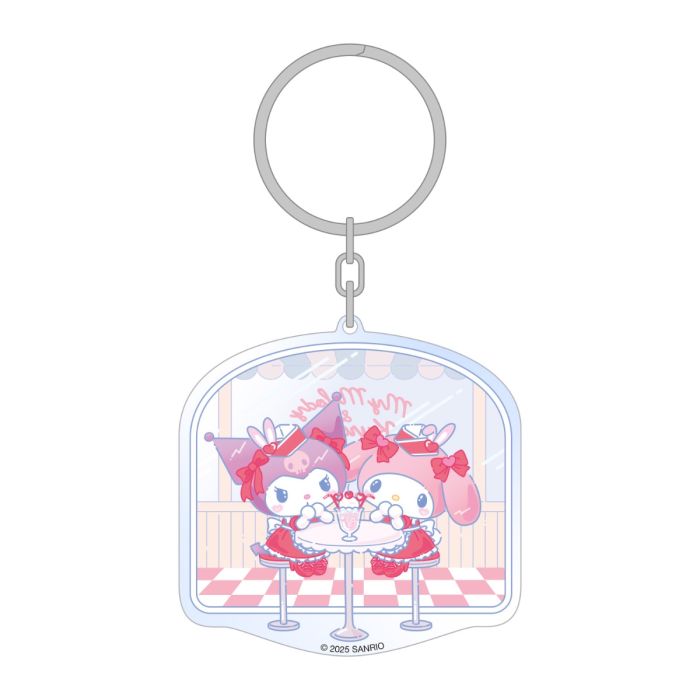 Hello Kitty & Friends - Keychain - 5,5cm - American Diner