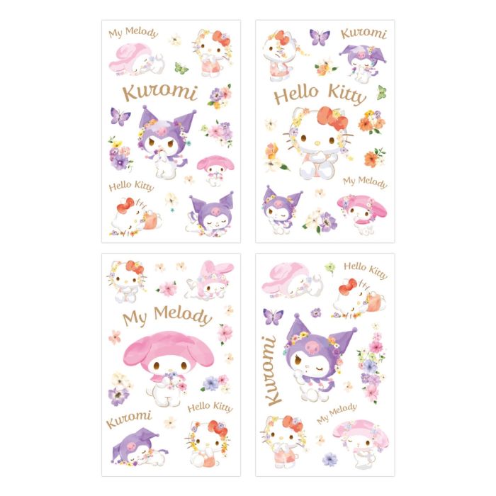 Hello Kitty & Friends - Sticker Set 01 - Pastel Vivid