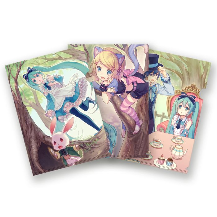 Hatsune Miku dokumentmappesett