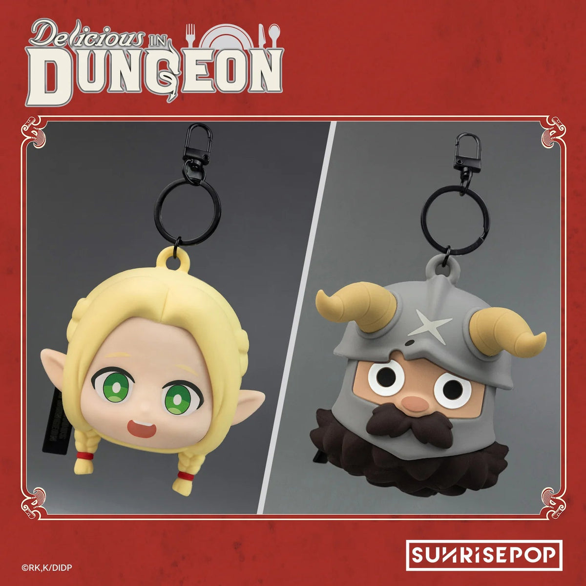 Delicious in Dungeon Pouch Marcille & Senshi