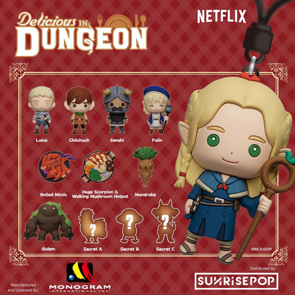 Delicious in Dungeon 3D Foam Bag Clip Blind Bag