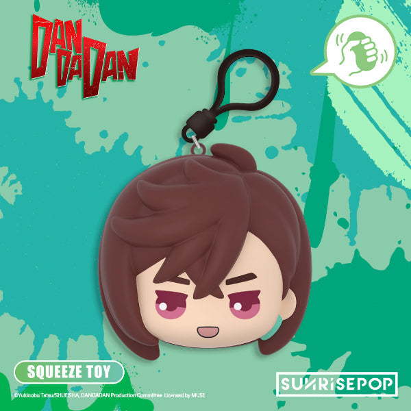 DAN DA DAN PU Ball Keyring Blind Box Display
