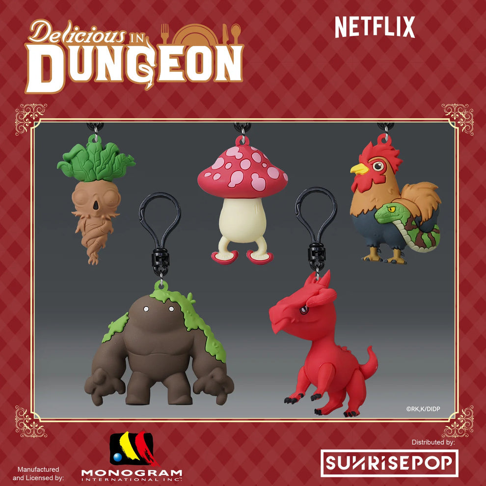 Delicious in Dungeon 3D Foam Bag Clip Blind Bag