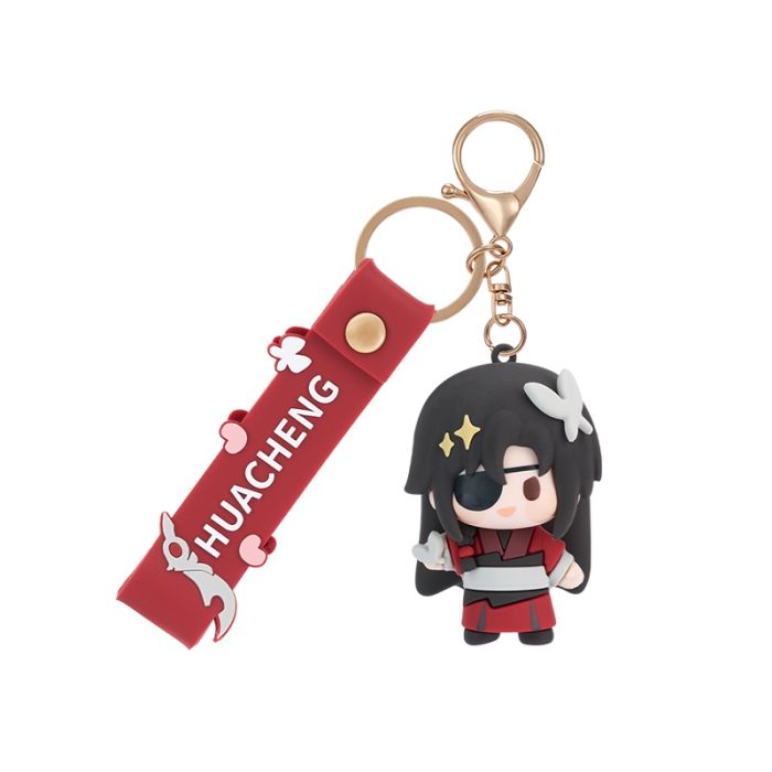 Heaven Official’s Blessing gumminøkkelring Hua Cheng 6 cm