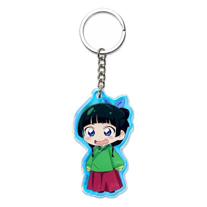 The Apothecary Diaries Acrylic Holographic Keychain Maomao & Jinshi