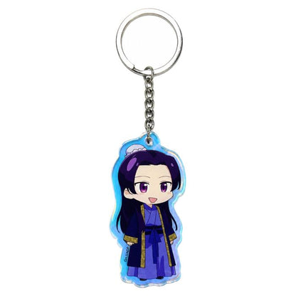 The Apothecary Diaries Acrylic Holographic Keychain Maomao & Jinshi