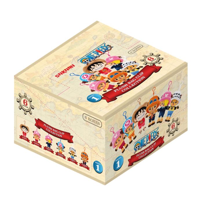 One Piece Plush Bag Clip Blind Box