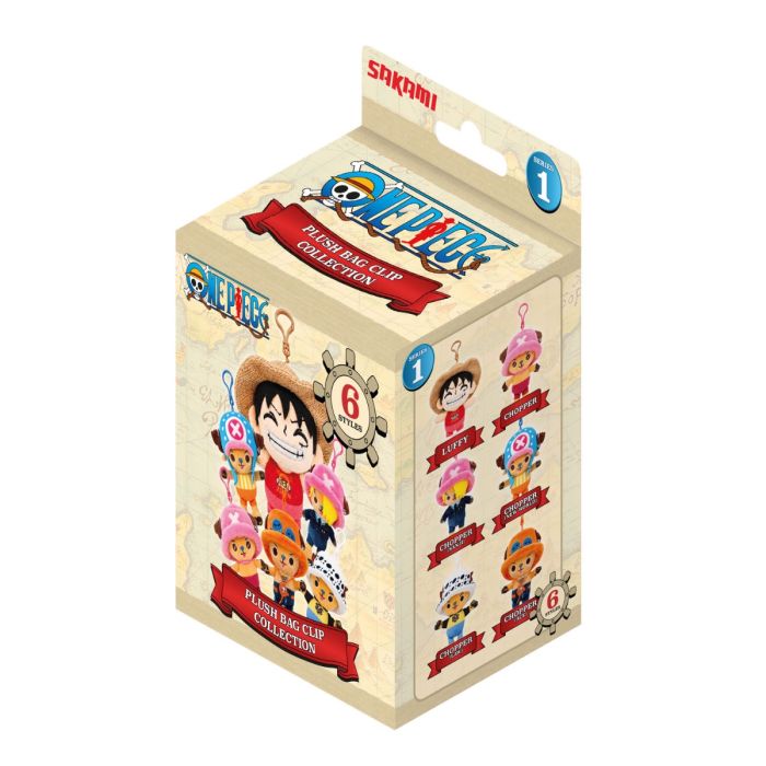 One Piece Plush Bag Clip Blind Box
