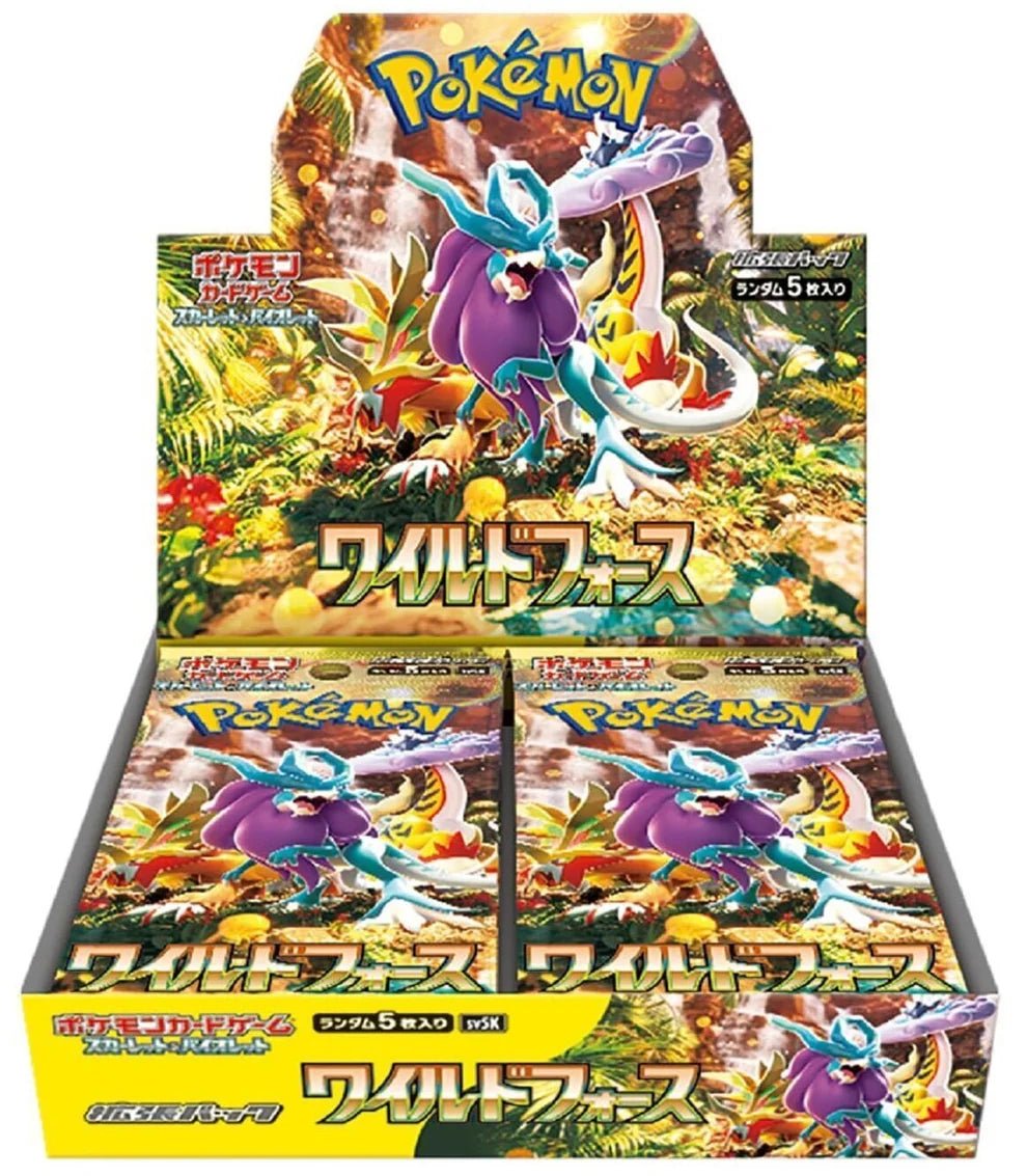 Pokémon Wild Force Booster Box SV5K
