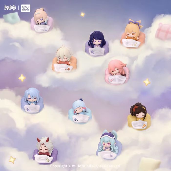 3D Magnet Blindbox Display Cloud Pillow Dreamland Series