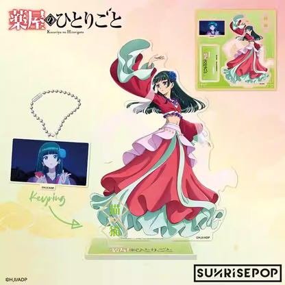 The Apothecary Diaries Acrylic Dress Up Stand & Keychain Maomao & Jinshi