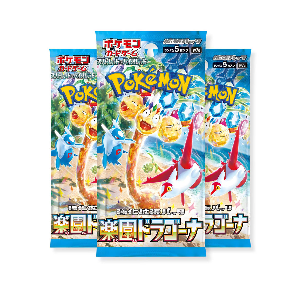 Pokémon Paradise Dragona Booster Box SV7a