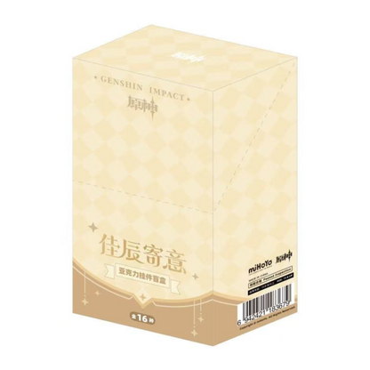 Genshin Impact Acrylic Keychain Blind Box Display BOX A &amp; BOX B