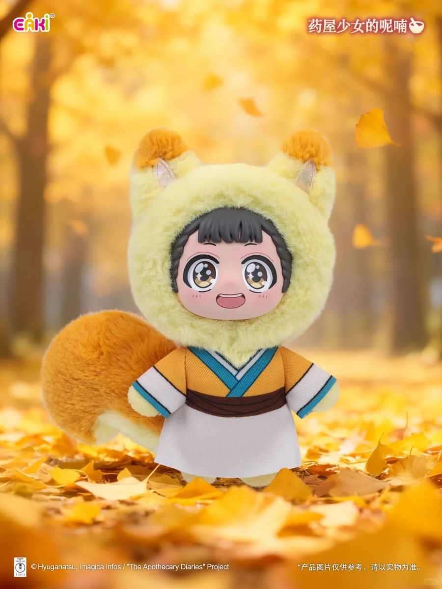 The Apothecary Diaries Vinyl Face Plush Blind Box Display