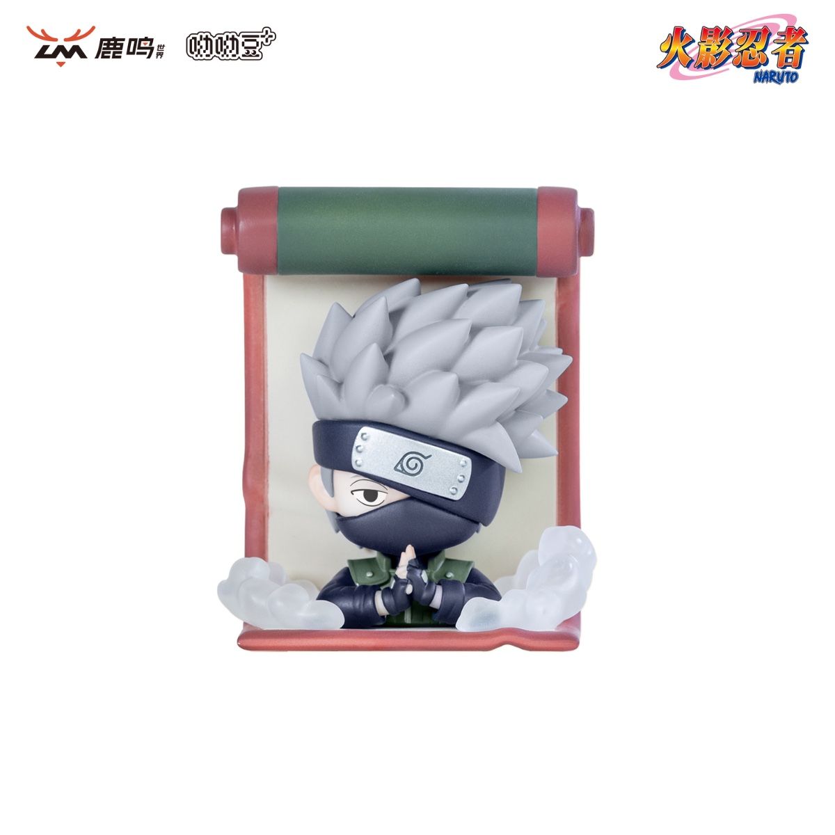 Naruto 3D magnet blindbox Secret Ninja Scroll Series