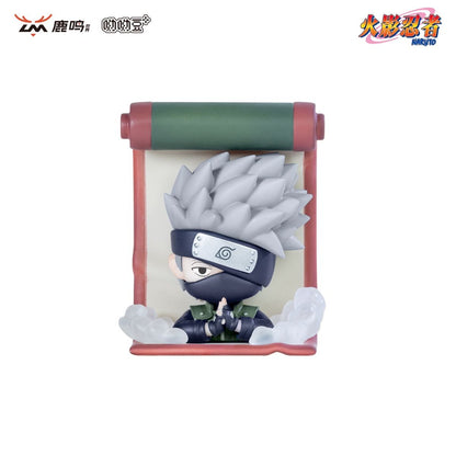 Naruto 3D magnet blindbox Secret Ninja Scroll Series