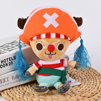 One Piece kosebamser Chopper, Chopperman & Karoo 25 cm
