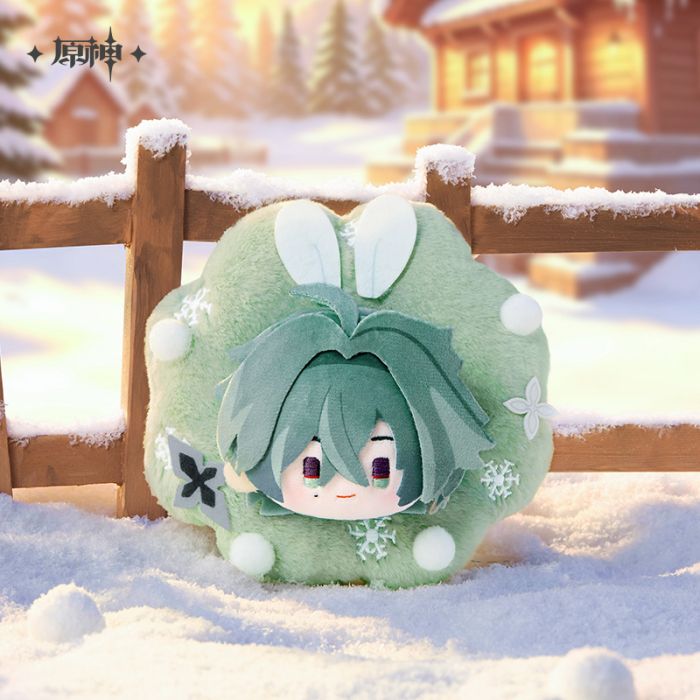 Genshin Impact - Lohen Leisurely Winter's Day - Plush Keychain - 11,5 cm