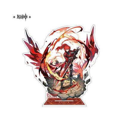 Genshin Impact akrylfigurer, dioramaer og mobilholdere