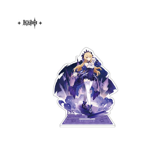 Genshin Impact akrylfigurer, dioramaer og mobilholdere