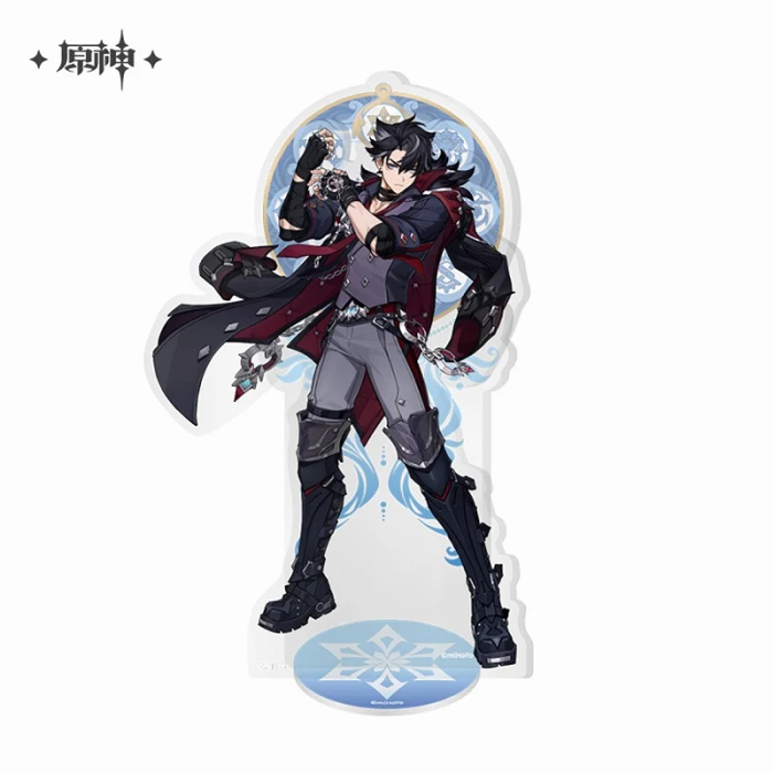 Genshin Impact akrylfigurer, dioramaer og mobilholdere