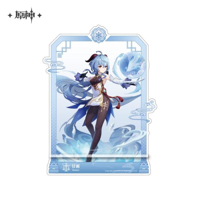 Genshin Impact akrylfigurer, dioramaer og mobilholdere