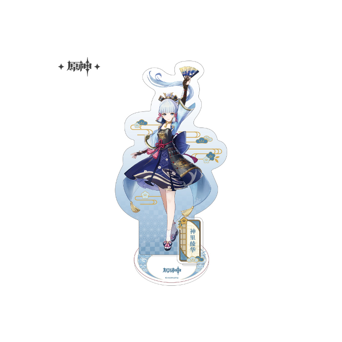 Genshin Impact akrylfigurer, dioramaer og mobilholdere