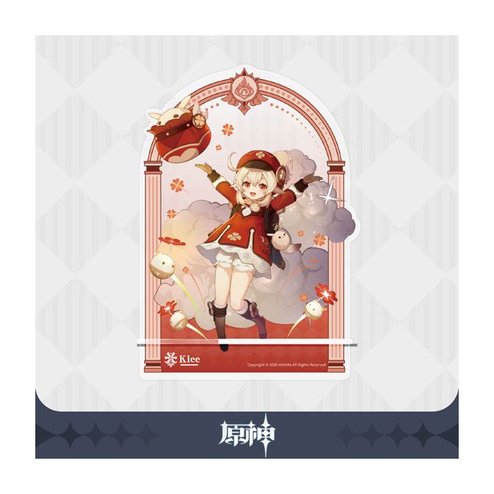 Genshin Impact akrylfigurer, dioramaer og mobilholdere