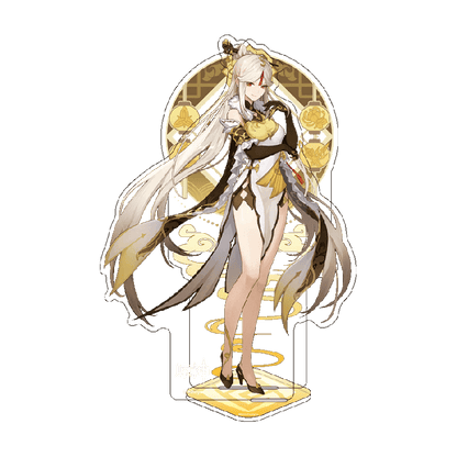 Genshin Impact akrylfigurer, dioramaer og mobilholdere