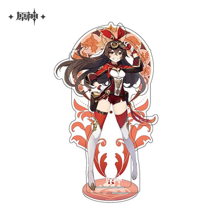 Genshin Impact akrylfigurer, dioramaer og mobilholdere