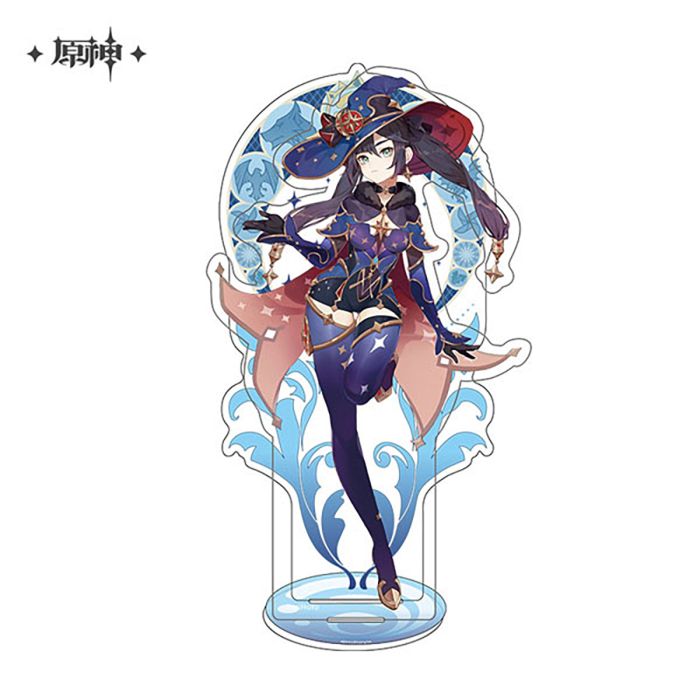 Genshin Impact akrylfigurer, dioramaer og mobilholdere
