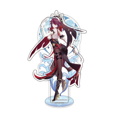 Genshin Impact akrylfigurer, dioramaer og mobilholdere