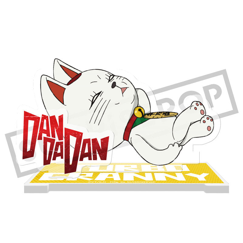 DAN DA DAN Turbo Granny Lucky Cat Chibi Acrylic Stand
