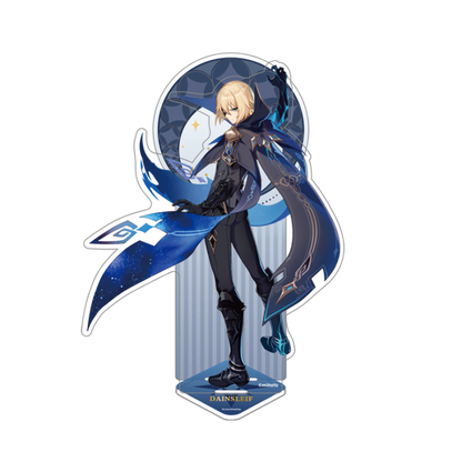 Genshin Impact akrylfigurer, dioramaer og mobilholdere