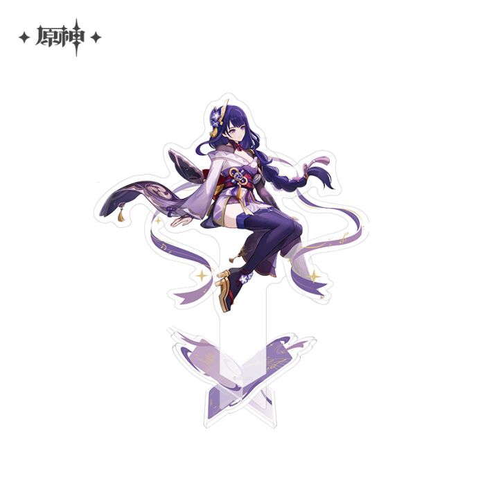 Genshin Impact akrylfigurer, dioramaer og mobilholdere