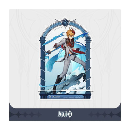 Genshin Impact akrylfigurer, dioramaer og mobilholdere