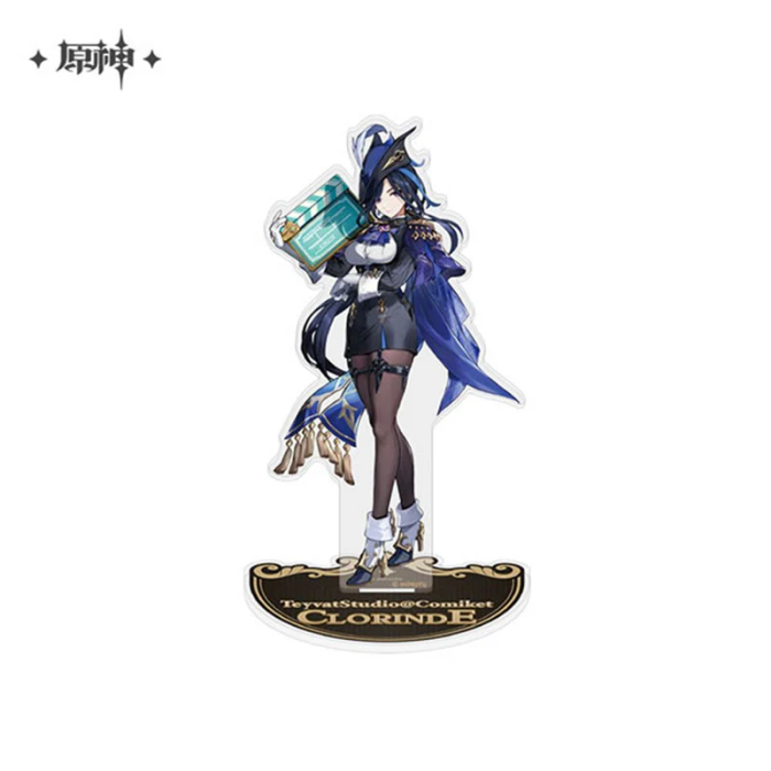Genshin Impact akrylfigurer, dioramaer og mobilholdere