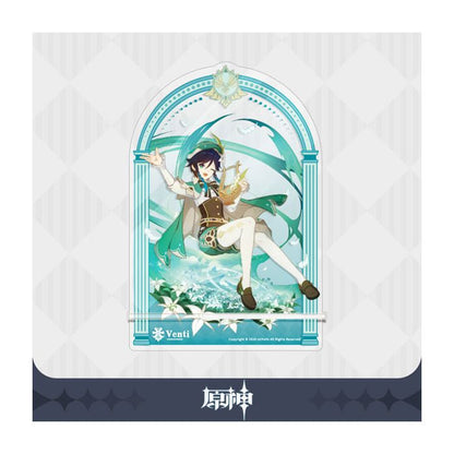 Genshin Impact akrylfigurer, dioramaer og mobilholdere