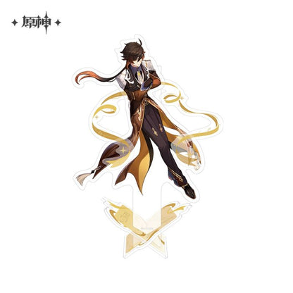 Genshin Impact akrylfigurer, dioramaer og mobilholdere
