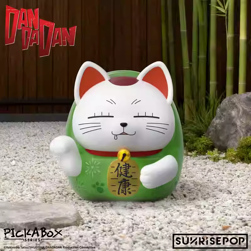 DAN DA DAN Turbo Granny Daruma Lucky Cat Blind Box Figure