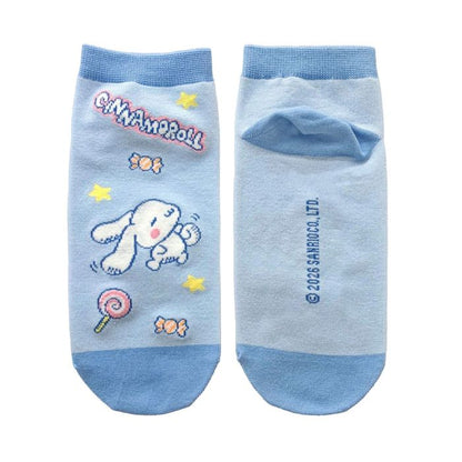 Cinnamoroll - Short Socks - Dance Off - Size 36-40