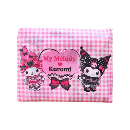 Kuromi & My Melody - Foldable Shopping Bag - Pink Black Party Series