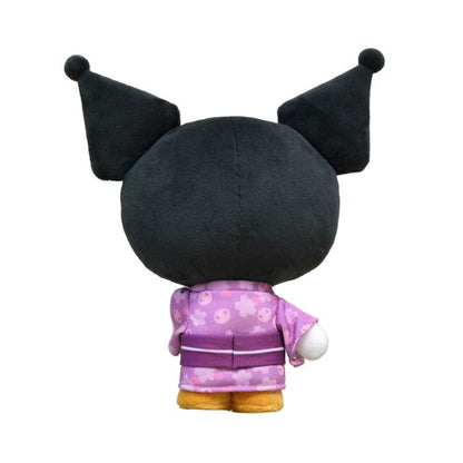 Kuromi - Plush Toy - Kimono Version - Selfstanding Plush - 21,5cm