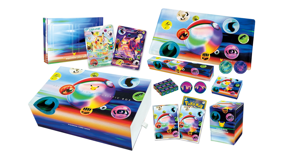 Pokémon 30th Celebration Futuristic Box