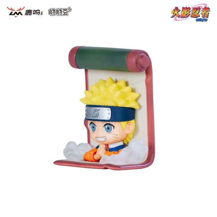 Naruto 3D magnet blindbox Secret Ninja Scroll Series