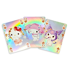 Hello Kitty & Friends - Holographic Playing Cards - Pastel Vivid - French-suited Deck 54 Cards
