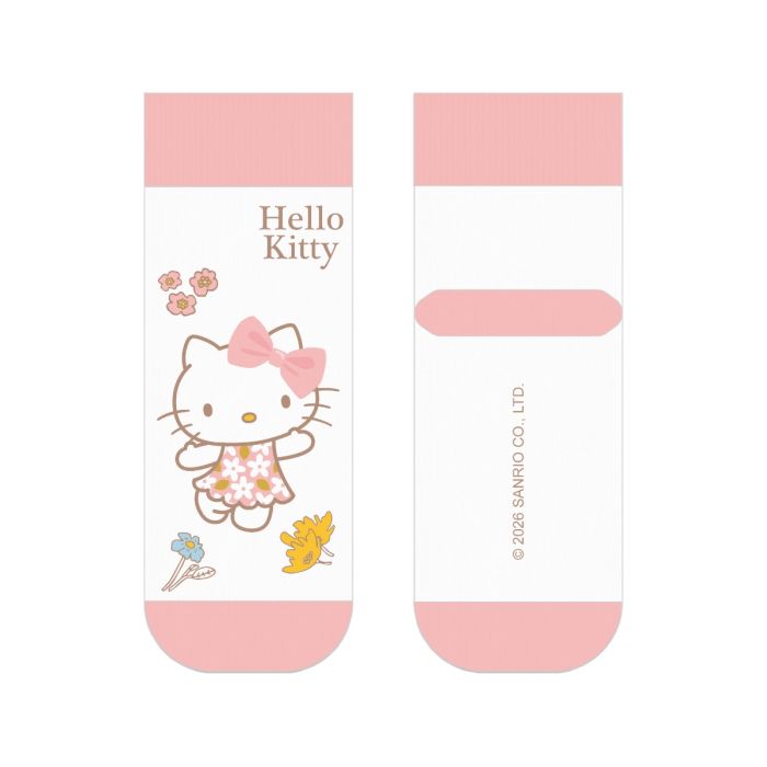 Hello Kitty - Short Socks - Buttercream - Size 36-40